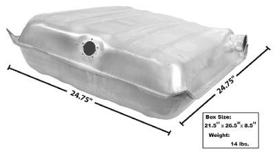 GLA4160 Fuel Delivery Tank Squared Corner